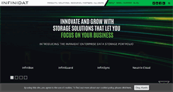 Desktop Screenshot of infinidat.com